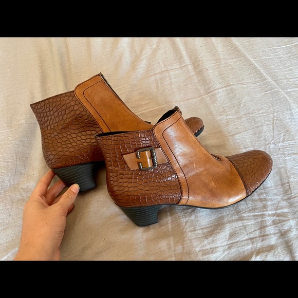 Rieker Shoes - Rieker leather bootie
